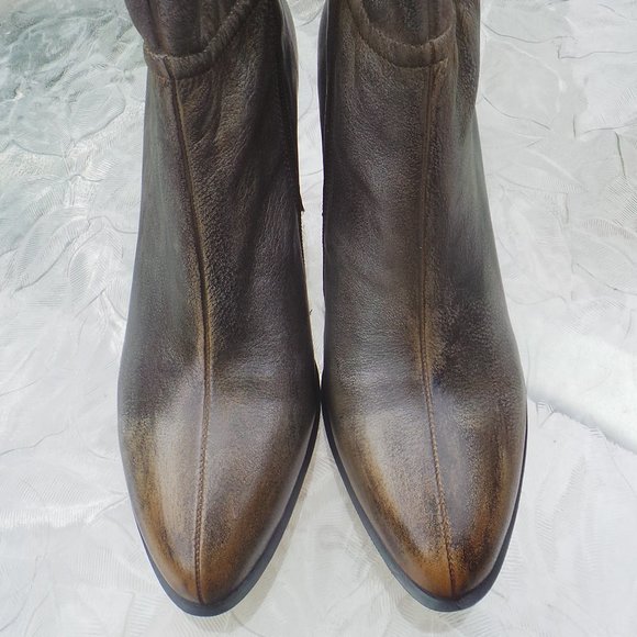 L'ARTISTE MODESTE BOOTS Grey/Brown Ombre size 41  Brand New - Never been worn - Picture 3 of 8